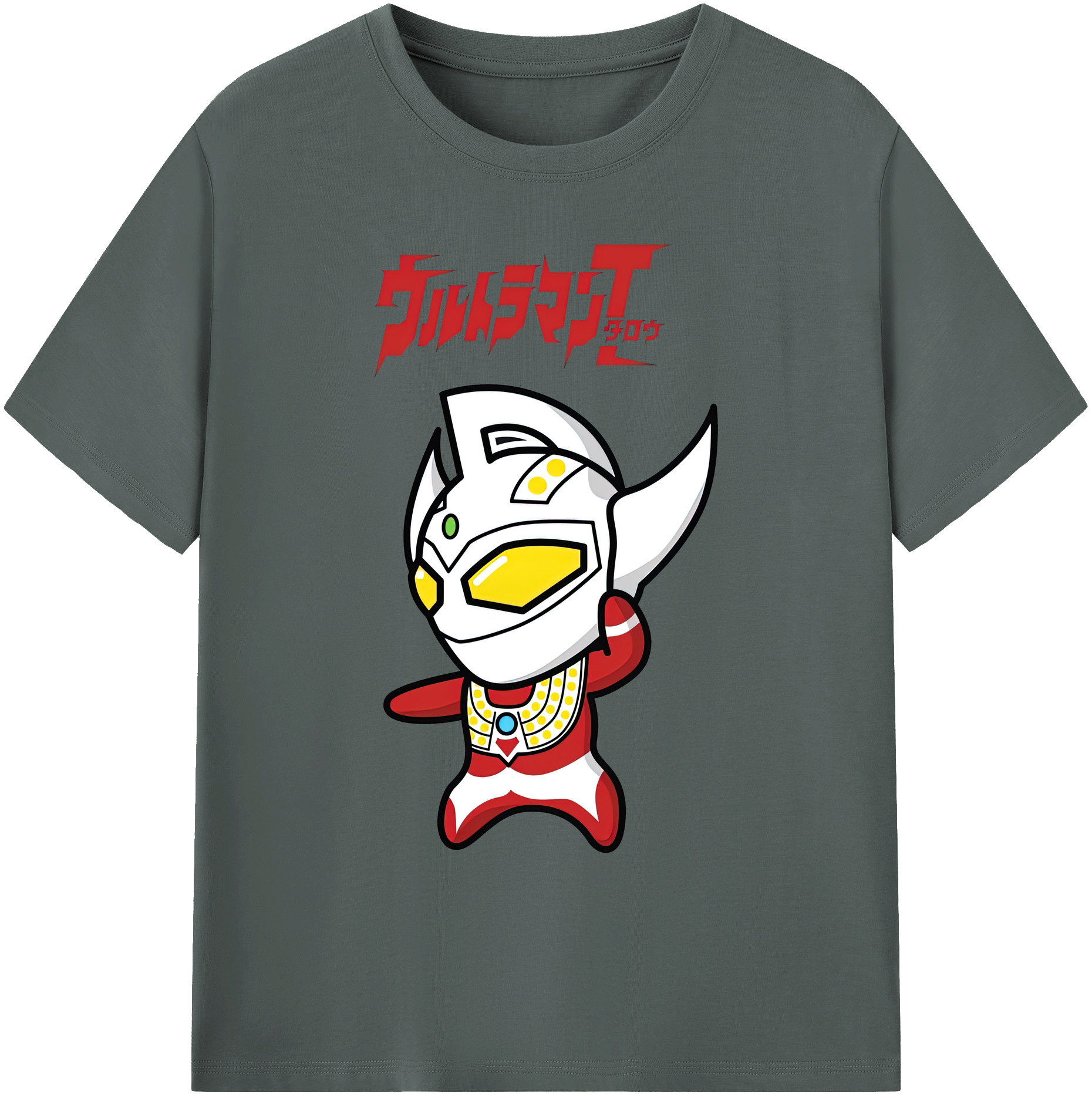 （画像用） ウルトラマン Ultraman 綿100％ メンズ半袖Tシャツ｜肌触りやわらか＆通気性